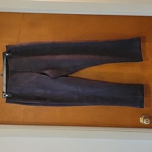 New with Tags b New York Elastic Waist Faux Suede Pant 8